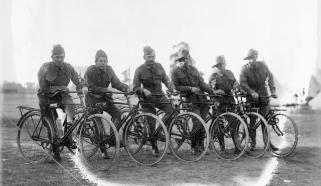 The Cyclist Corps of the First World War (Great Britain, New Zealand and Australia)