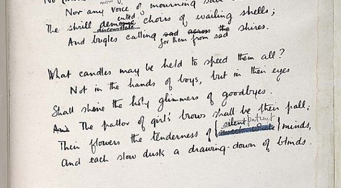 The Poetry of The Great War