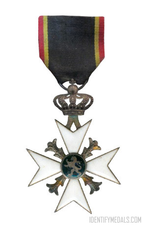 Belgian Medals and Awards: The 1830 Volunteers' Commemorative Cross