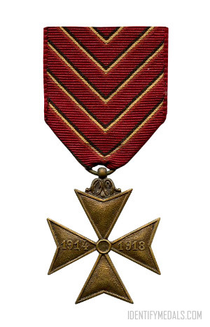 Belgium Medals & Awards: The Deportees' Cross 1914-1918