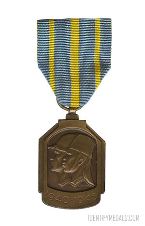 Belgian Medals & Awards: The 1940-1945 African War Medal