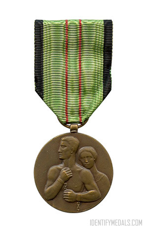 Belgian Medals & Awards: The Civilian Resistance Medal