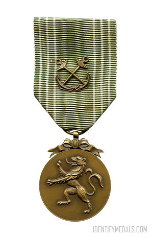 Belgian Medals & Awards: The Maritime Medal 1940-1945