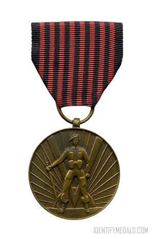 Belgian Medals & Awards: The Volunteer's Medal 1940-1945