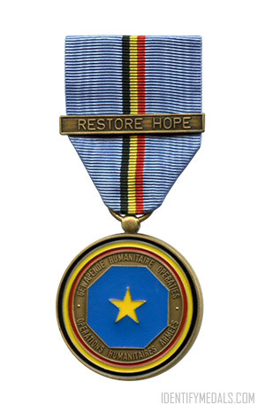 Belgian Medals & Awards: The Commemorative Medal for Armed Humanitarian Operation