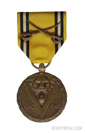 Belgian Medals & Awards: The Commemorative Medal of the War 1940-1945