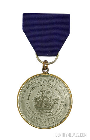 British Campaign Medals: The Davison's Trafalgar Medal