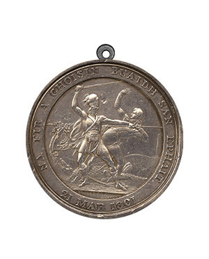 The Highland Society’s Medal for Egypt 1801