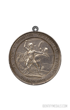British Campaign Medals: The Highland Society's Medal for Egypt 1801