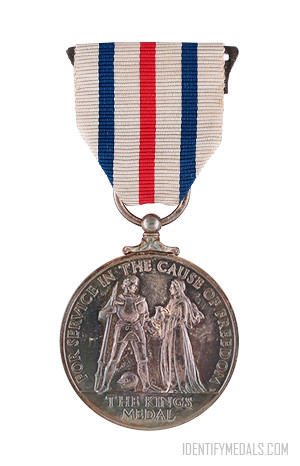 British Medals and Decorations: The King's Medal for Service in the Cause of Freedom