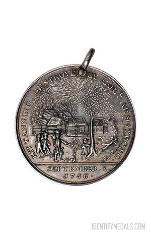 United States Medal: The Kittanning Destroyed Medal