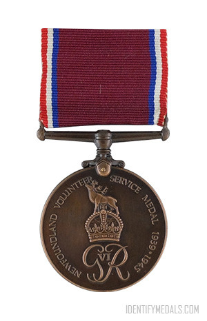 British Campaign Medals: The Newfoundland Volunteer War Service Medal