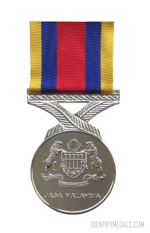 Great Britain Post-WW2 Medals: The Pingat Jasa Malaysia Medal