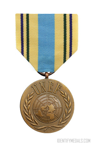 Great Britain Post-WW2 Medals: The United Nations Emergency Force Medal