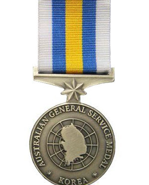 The Australian General Service Medal for Korea