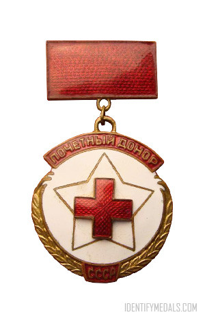 USSR Post-WW2 Medals: The Honored Blood Donor of the USSR Medal