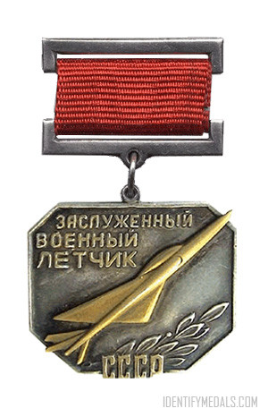 USSR Post-WW2 Medals: The Honored Military Pilot of the USSR Medal