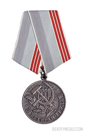USSR Post-WW2 Medals: The Veteran of Labor Medal