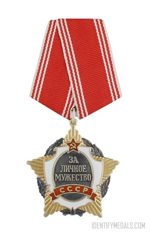 USSR Post-WW2 Medals: The Order for Personal Courage