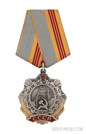 Details about   RUSSIAN RIBBON ORDER MEDAL AWARD BADGE SOVIET of LABOR GLORY 800th MOSCOW USSR