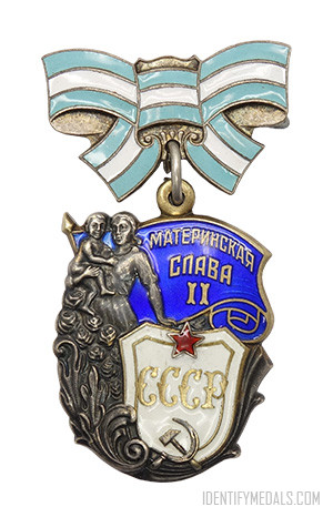 USSR Post-WW2 Medals: The Order of Maternal Glory