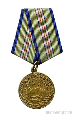 USSR WW2 Medals: The Medal for the Defense of the Caucasus