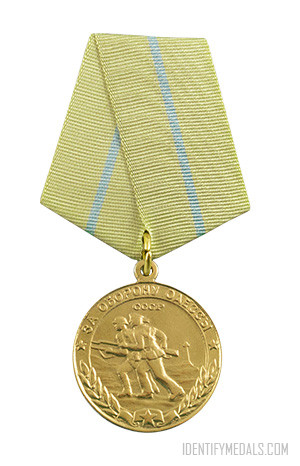 USSR WW2 Medals: The Medal for the Defense of Odessa