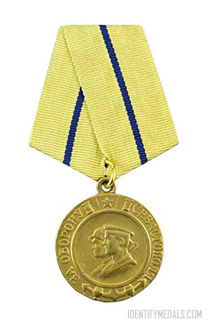 USSR WW2 Medals: The Medal for the Defense of Sevastopol