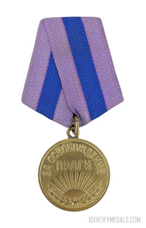 USSR WW2 Medals: The Medal for the Liberation of Prague