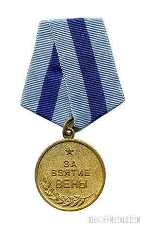 USSR WW2 Medals: The Medal for the Liberation of Vienna
