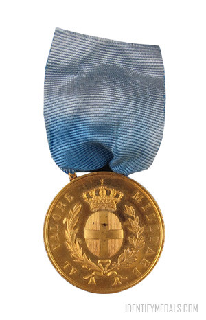 Italian Pre-WW1 Medals: The Gold Medal of Military Valor