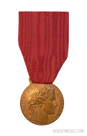 Italian WW1 Medals: The Medal for the War Volunteer 1915-1918