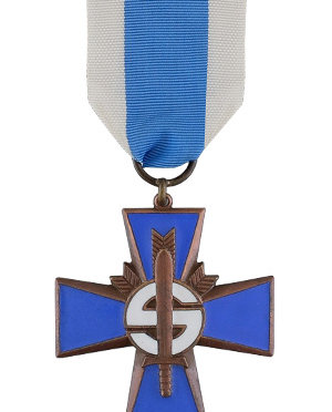 The Finnish Homeguard Volunteer Service Cross