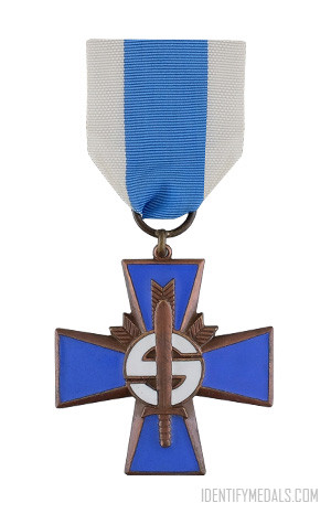 Medals, Orders and Decorations from Finland: The Finnish Homeguard Volunteer Service Cross