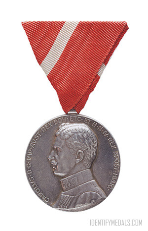The Civil Merit Medal - Austro-Hungarian Medals from Great War - WW1