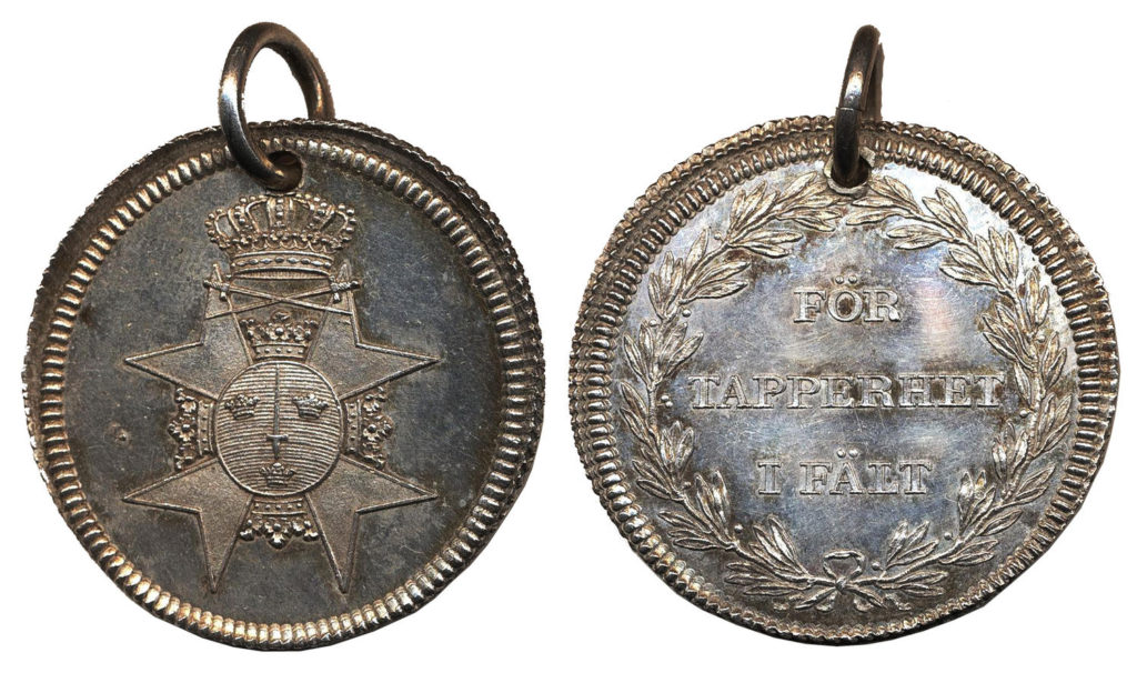 The För tapperhet i fält Medal