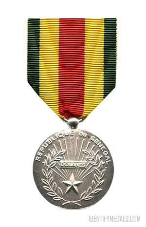 Medals from Senegal: The Medal of Honor of the Customs Service