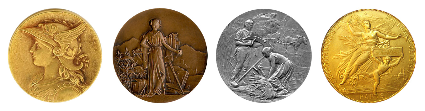 Art Noveau medals