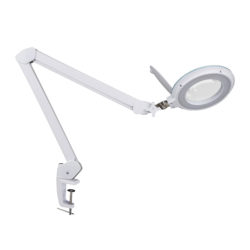 Hands Free Magnifying Glass with Light and Clamp