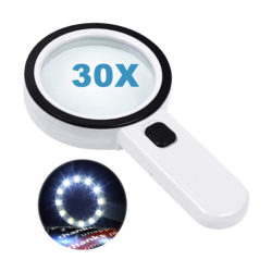 Magnifying Glass with 12 LED Lights