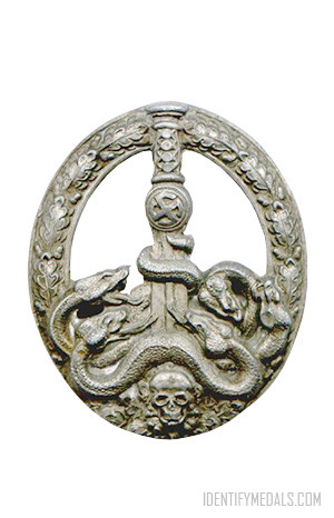 Third Reich Medals, Army/Waffen SS: The Anti-Partisan Guerrilla Warfare Badge