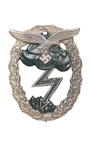 Nazi Germany WW2 Luftwaffe Badges: Ground Assault Badge of the Luftwaffe