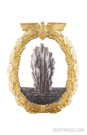 Third Reich Medals, Naval War/Kriegsmarine: The Minesweeper War Badge