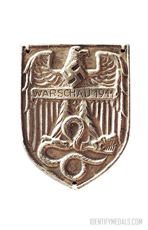 German WW2 Nazi Awards: The Warsaw Shield