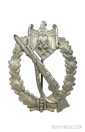 Third Reich Medals, Army/Waffen SS: Infantry Assault Badge