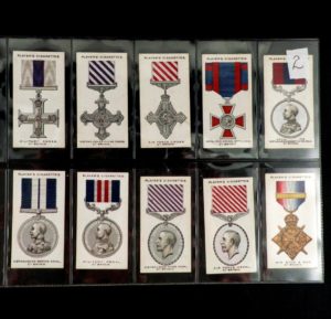 War Decorations and Medals Cigarette Cards by John Player 2