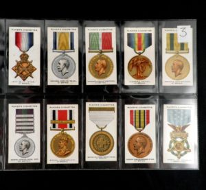 War Decorations and Medals Cigarette Cards by John Player 3