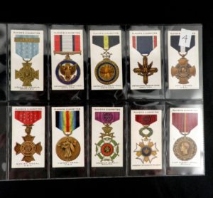 War Decorations and Medals Cigarette Cards by John Player 4