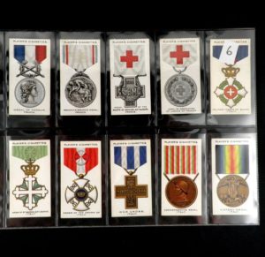 War Decorations and Medals Cigarette Cards by John Player 6