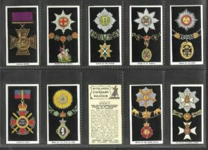 G. Phillips - British Orders of Chivalry & Valour Set - 1936 1